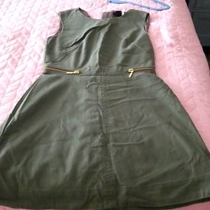 H&M green dress